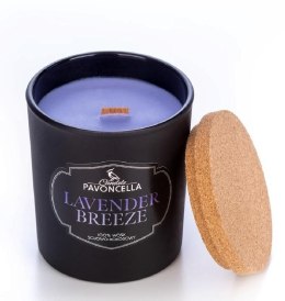 Świeczka ozdobna Pavoncella Classico Lavender Breeze czarna 135 g (5905711530080)