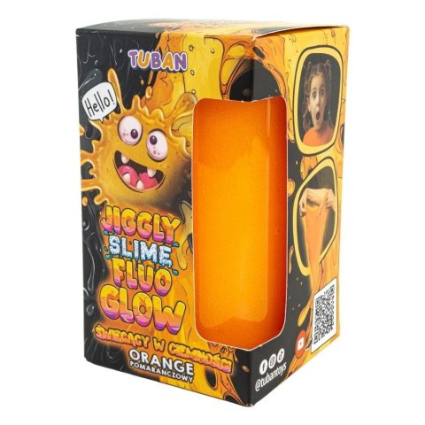 Glut Tuban Jiggly Slime Fluo Glow pomarańczowy Glut Tuban Jiggly Slime Fluo Glow pomarańczowy
