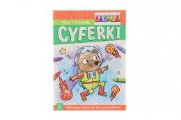 Książeczka edukacyjna Aksjomat Piszę i koloruję. Cyferki.