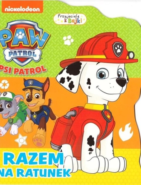 Książeczka edukacyjna Media Service Zawada Psi Patrol Przyjaciele z bajki. Razem na ratunek (9788382823370)