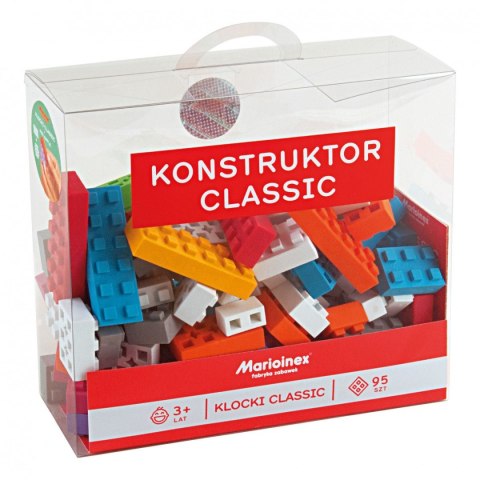 Klocki konstrukcyjne Marioinex Classic Blocks 95 elementów Klocki konstrukcyjne Marioinex Classic Blocks 95 elementów