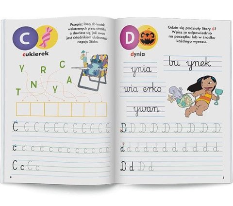 Książka dla dzieci Ameet Disney Uczy. Litery. Stich (SDU 9309) Książka dla dzieci Ameet Disney Uczy. Litery. Stich (SDU 9309)