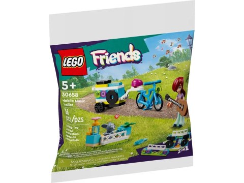 Klocki konstrukcyjne Lego Friends Muzyczna przyczepa (30658)