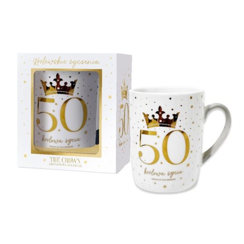 Kubek wielokrotnego użytku Pan Dragon Kubek The Crown 50K 330ml (5901854997032) Kubek wielokrotnego użytku Pan Dragon Kubek The Crown 50K 330ml (5901854997032)