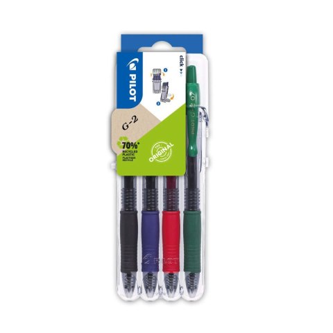 Długopis zelowe 4 szt wkład mix 0,25mm Pilot (piblG27x4) Długopis zelowe 4 szt wkład mix 0,25mm Pilot (piblG27x4)