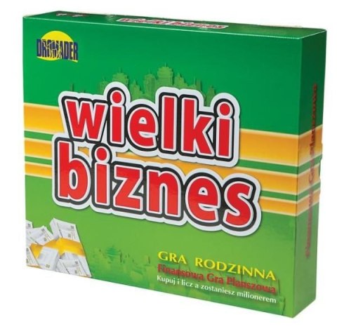 Gra planszowa Dromader Wielki biznes (mały box) (130-02225) Gra planszowa Dromader Wielki biznes (mały box) (130-02225)