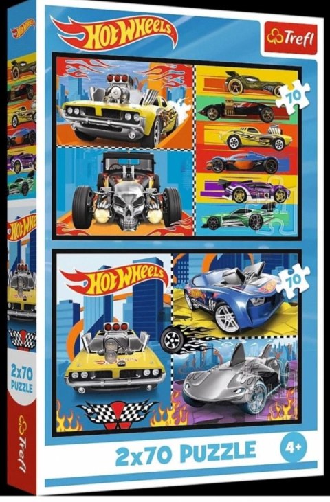 Puzzle Hot Wheels Samochodziki 140 el. Trefl (34441) Puzzle Hot Wheels Samochodziki 140 el. Trefl (34441)