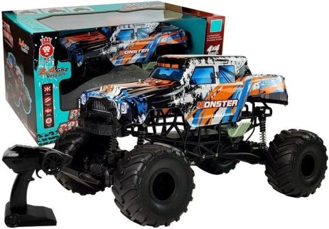 Samochód Terenowe Zdalnie Sterowane 2.4G 4x4 Pomarańczowe 57cm Lean (9088) Samochód Terenowe Zdalnie Sterowane 2.4G 4x4 Pomarańczowe 57cm Lean (9088)