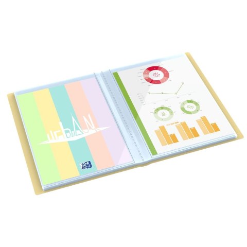 Teczka ofertowa Oxford Urban pastel A4 kolor: mix 40 kieszeni (400187645) Teczka ofertowa Oxford Urban pastel A4 kolor: mix 40 kieszeni (400187645)