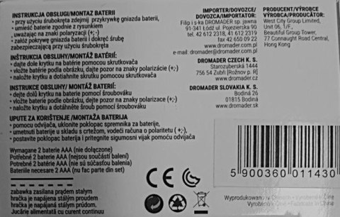 Grzechotka Dromader Bębenek zielony Robaczek (01143) Grzechotka Dromader Bębenek zielony Robaczek (01143)