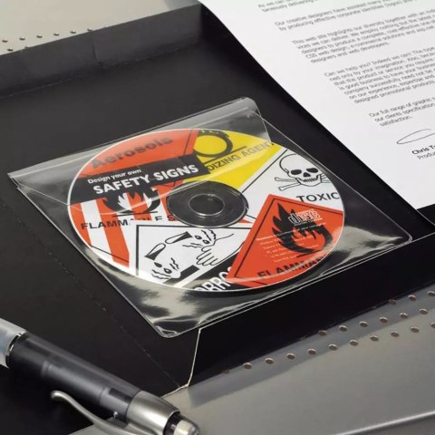 Kieszeń samoprzylepna z klapką na CD/DVD 3L 10 szt. Kieszeń samoprzylepna z klapką na CD/DVD 3L 10 szt.