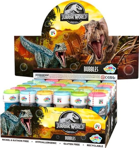 Bańki mydlane Dulcop Jurassic World 60 ml (848008) Bańki mydlane Dulcop Jurassic World 60 ml (848008)