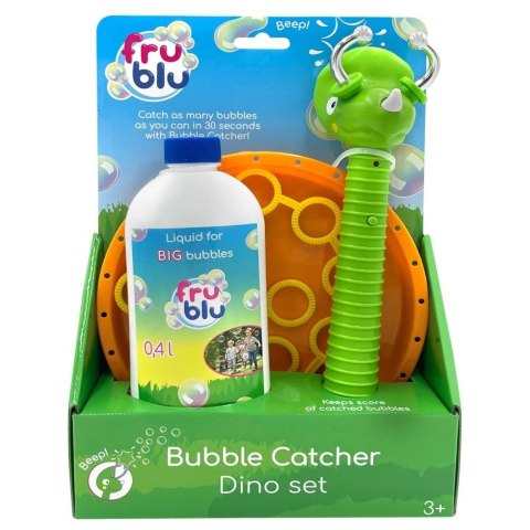 Bańki mydlane Tm Toys Fru Blu Łapacz baniek DINO + płyn 400 ml (DKF0913) Bańki mydlane Tm Toys Fru Blu Łapacz baniek DINO + płyn 400 ml (DKF0913)