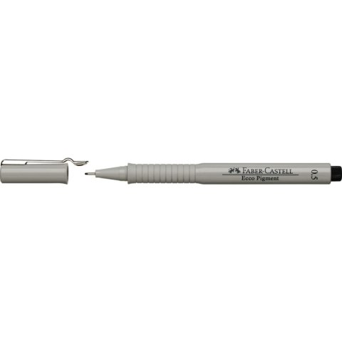Cienkopis kreślarski Faber Castell Ecco Pigment czarny 0,5mm 1kol. (FC166599) Cienkopis kreślarski Faber Castell Ecco Pigment czarny 0,5mm 1kol. (FC166599)