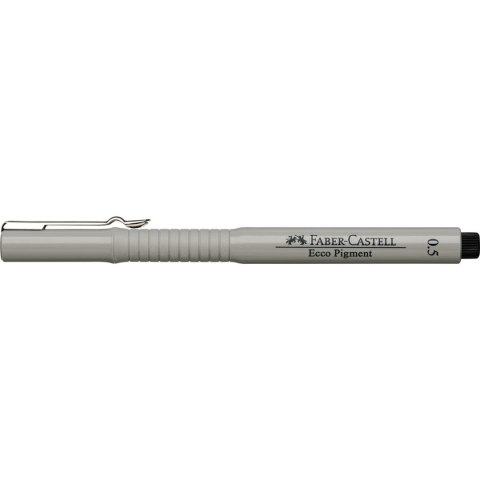 Cienkopis kreślarski Faber Castell Ecco Pigment czarny 0,5mm 1kol. (FC166599) Cienkopis kreślarski Faber Castell Ecco Pigment czarny 0,5mm 1kol. (FC166599)