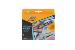 Marker specjalistyczny Bic AKRYLOWE 8SZT mix okrągła końcówka (527430)