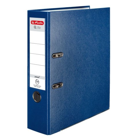 Segregator dźwigniowy Herlitz Q. file Standard 0011167418 A4 80mm niebieski (300003084) Segregator dźwigniowy Herlitz Q. file Standard 0011167418 A4 80mm niebieski (300003084)