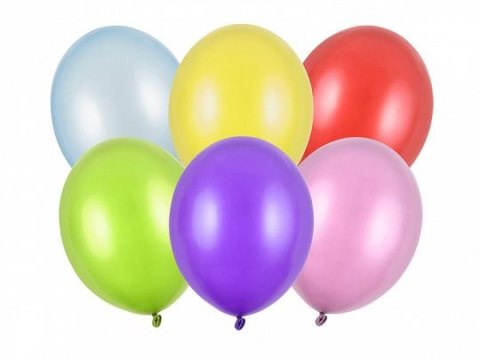 Balon gumowy Partydeco Strong Metal mix 300mm (SB14M-000-50) Balon gumowy Partydeco Strong Metal mix 300mm (SB14M-000-50)