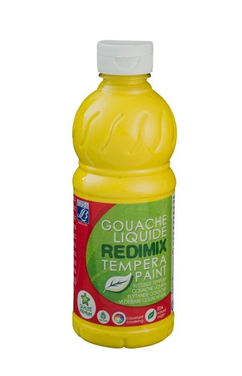 Farba tempera Lefranc&Bourgeois REDIMIX kolor: yellow 500ml 1 kolor. (188001) Farba tempera Lefranc&Bourgeois REDIMIX kolor: yellow 500ml 1 kolor. (188001)