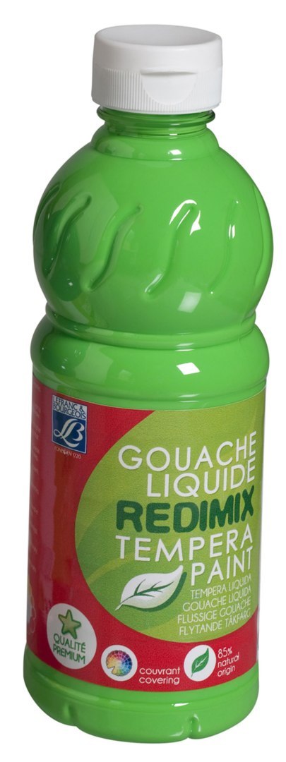 Farba tempera Lefranc&Bourgeois REDIMIX kolor: zielony 500ml 1 kolor. (188013) Farba tempera Lefranc&Bourgeois REDIMIX kolor: zielony 500ml 1 kolor. (188013)