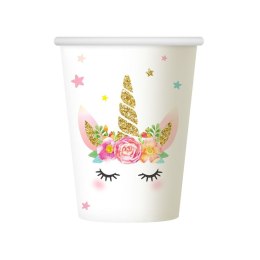 Kubek jednorazowy Godan Jednorożec 266ml/6 szt. papier 266ml (PF-KPJE)