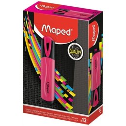 Zakreślacz Maped fluo peps różowy różowy 1,0-5,0mm (734036)