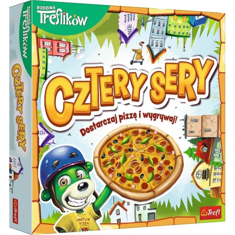 Gra planszowa Trefl Rodzina Treflików Cztery Sery Cztery Sery (02282) Gra planszowa Trefl Rodzina Treflików Cztery Sery Cztery Sery (02282)
