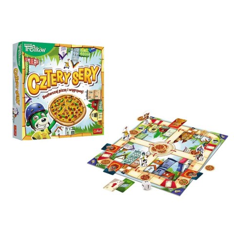 Gra planszowa Trefl Rodzina Treflików Cztery Sery Cztery Sery (02282) Gra planszowa Trefl Rodzina Treflików Cztery Sery Cztery Sery (02282)