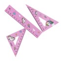 Komplet geometryczny Starpak Unicorn 3 el. (538972)