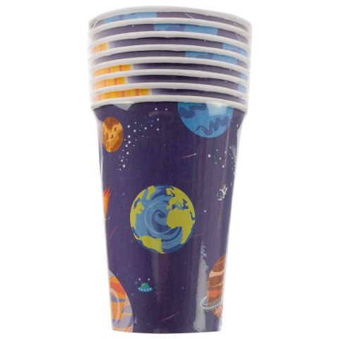 Kubek jednorazowy Arpex galaxy 8 szt. papier 200ml (DC2793F) Kubek jednorazowy Arpex galaxy 8 szt. papier 200ml (DC2793F)