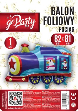 Balon foliowy Antella Pociąg 82x81cm