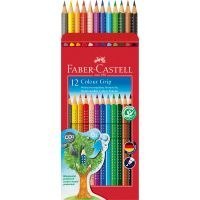 Kredki ołówkowe Faber Castell Grip 12 kol. (112412)