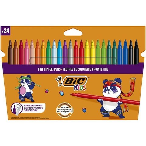 Flamaster Bic Kids CBW24 24 kol. (520046) Flamaster Bic Kids CBW24 24 kol. (520046)