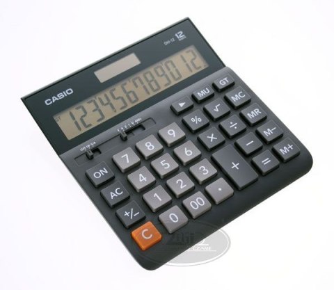 Kalkulator na biurko Casio dh-12 (DH-12BK-S) Kalkulator na biurko Casio dh-12 (DH-12BK-S)