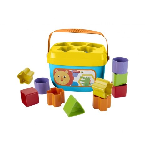 Klocki plastikowe Fisher Price pierwsze klocki malucha (ffc84) Klocki plastikowe Fisher Price pierwsze klocki malucha (ffc84)
