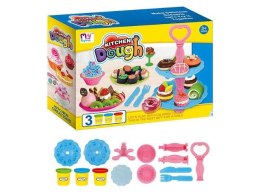 Masa plastyczna dla dzieci Bigtoys cukiernia mix (BPLA4202)