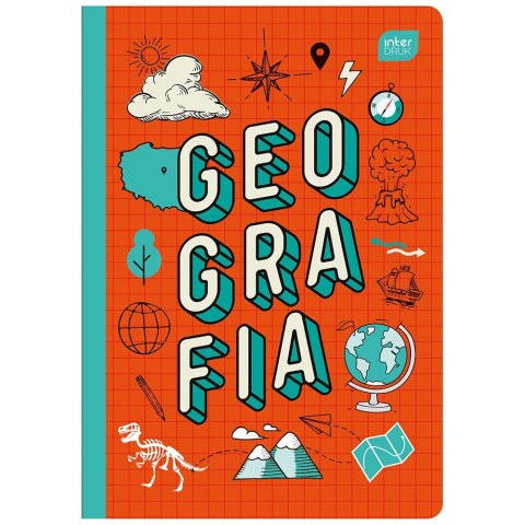 Zeszyt tematyczny Interdruk GEOGRAFIA A5 60k. 70g krata (ZE60GEO#) Zeszyt tematyczny Interdruk GEOGRAFIA A5 60k. 70g krata (ZE60GEO#)