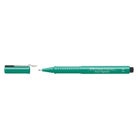Cienkopis kreślarski Faber Castell Ecco Pigment zielony 0,5mm 1kol. (166563) Cienkopis kreślarski Faber Castell Ecco Pigment zielony 0,5mm 1kol. (166563)