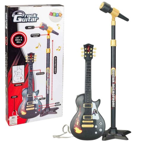 Gitara Lean z mikrofonem (24537) Gitara Lean z mikrofonem (24537)
