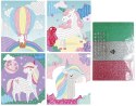 Mozaika Fun&Joy Glitter Unicorn 4 wzory: jednorożce. (FJSR2201)