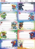 Naklejka na zeszyt Beniamin Avengers