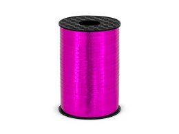 Wstążka Partydeco plastikowa 5x225 [mm x m] różowy (PRM5-006)