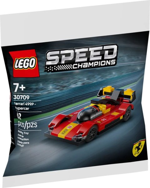 Klocki konstrukcyjne Lego Speed Champions Ferrari 499P - hipersamochód (30709) Klocki konstrukcyjne Lego Speed Champions Ferrari 499P - hipersamochód (30709)
