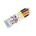 Kredki ołówkowe Beniamin Stitch trójkątne 12 kol.