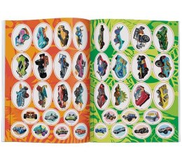 Książka dla dzieci Ameet Hot Wheels™. Naklejam i Koloruję (NAK 1601)
