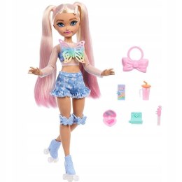 Lalka Barbie Dream Besties modowa Malibu na wrotkach + akcesoria [mm:] 290 (JFX96)