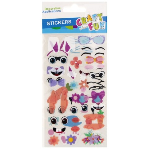 Naklejka (nalepka) Craft With Fun Twarze (553724) Naklejka (nalepka) Craft With Fun Twarze (553724)