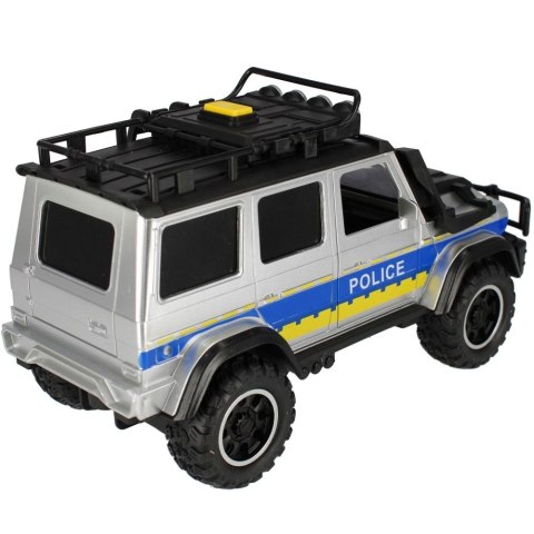 Samochód policyjny Mega Creative 25cm światło i dźwięk (522118) Samochód policyjny Mega Creative 25cm światło i dźwięk (522118)