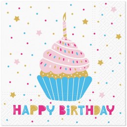 Serwetki Paw TaT Birthday Muffin mix bibuła [mm:] 330x330 (TL128000)