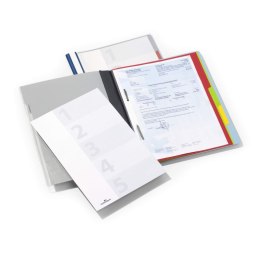 Teczka z przegródkami Durable 5 kol przekładki-skoroszyty A4 kolor: niebieski (255076)